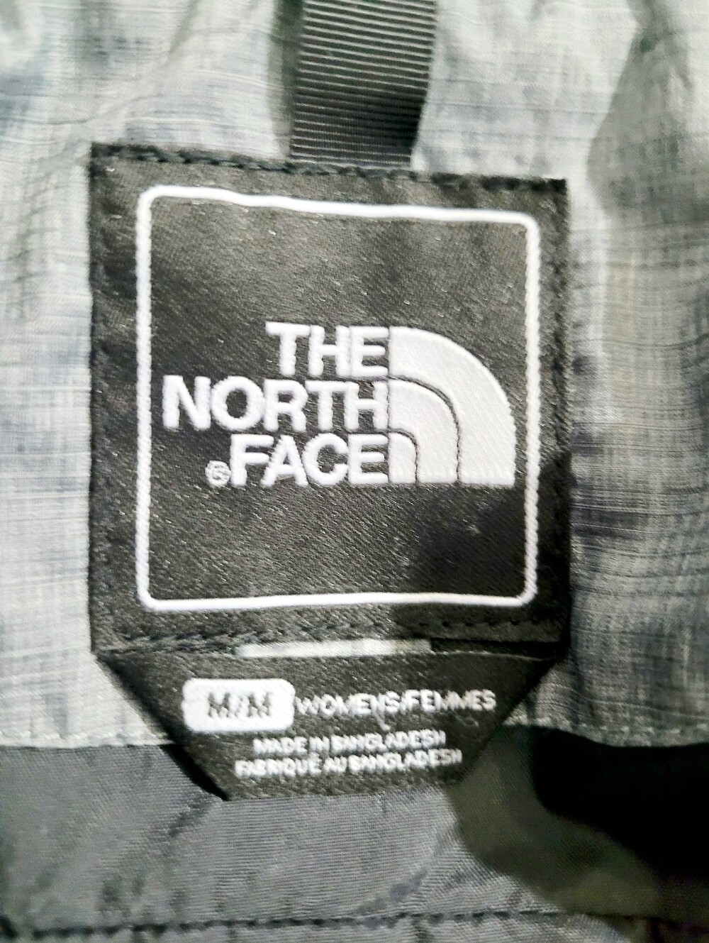 The North Face 550 Down Puffer Vest Women's Medium Gray Full Zip Goose Down - Picture 7 of 14